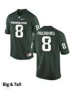Men's Lashawn Paulino-Bell Michigan State Spartans #8 Nike NCAA Green Big & Tall Authentic College Stitched Football Jersey VK50Z42SF
